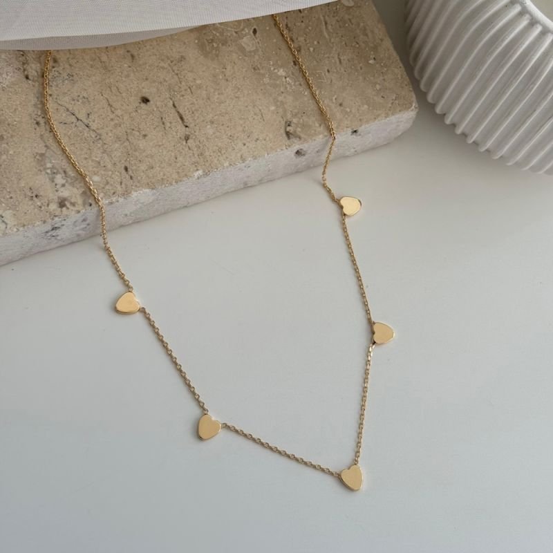 COLAR CHOKER CORAÇÕES