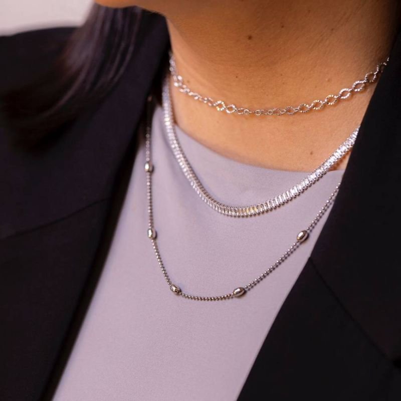 COLAR CHOKER DIAMANTADA