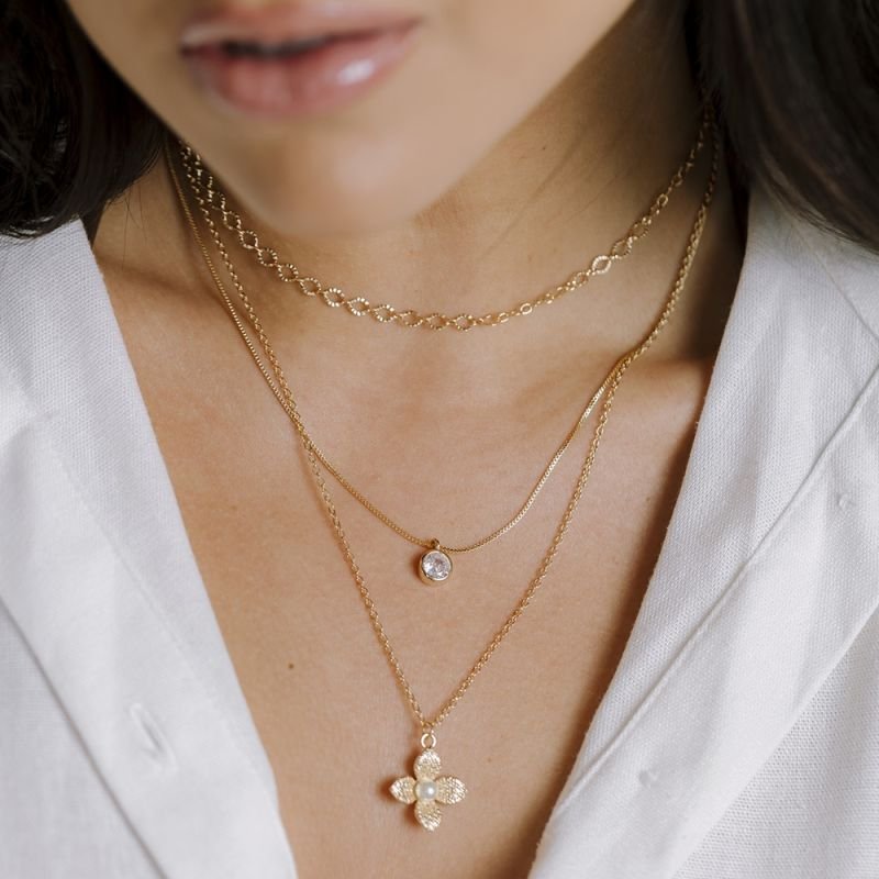 COLAR CHOKER DIAMANTADA