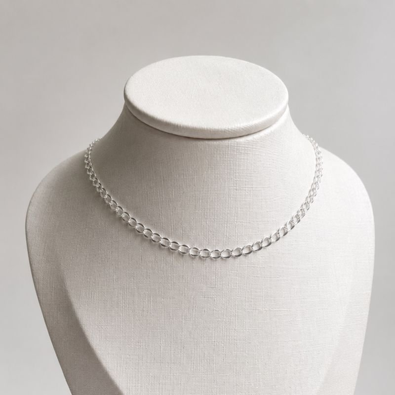 COLAR CHOKER ELINHOS PRATA