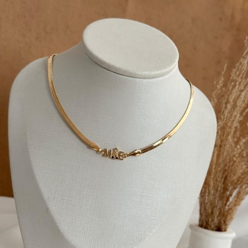 COLAR CHOKER FITA APARECIDA