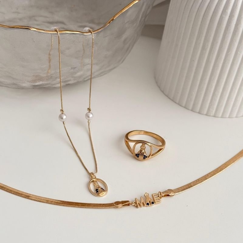 COLAR CHOKER FITA APARECIDA