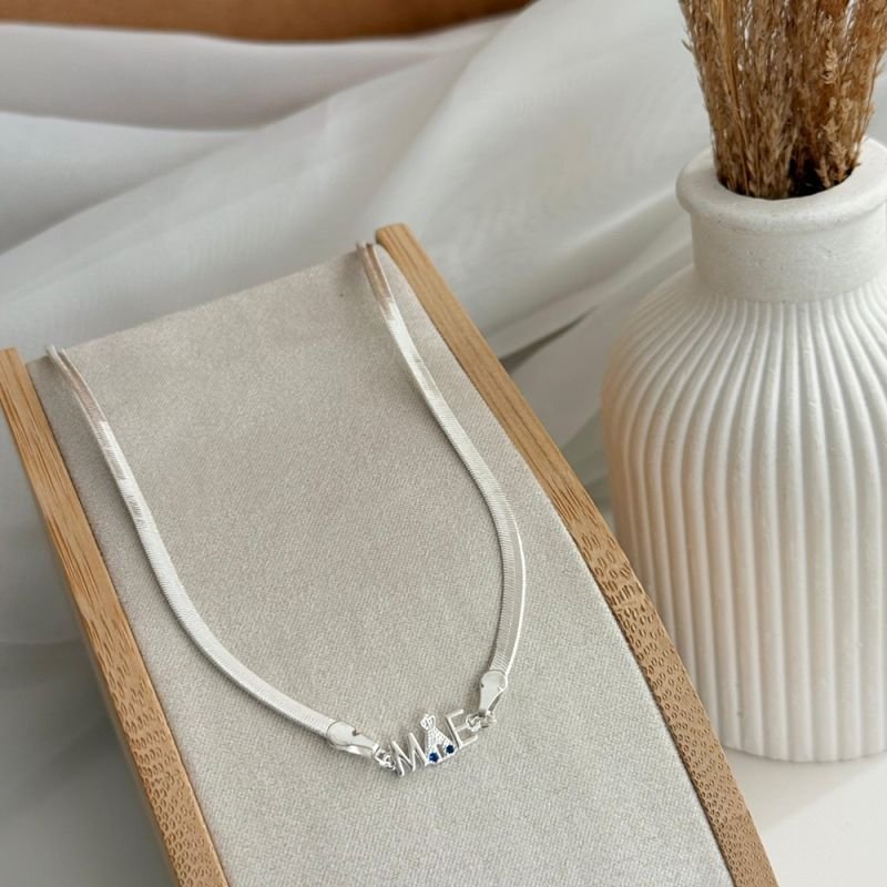 COLAR CHOKER FITA APARECIDA PRATA