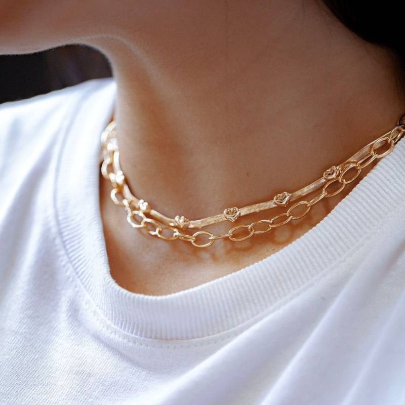 COLAR CHOKER FITA CORAÇÕES
