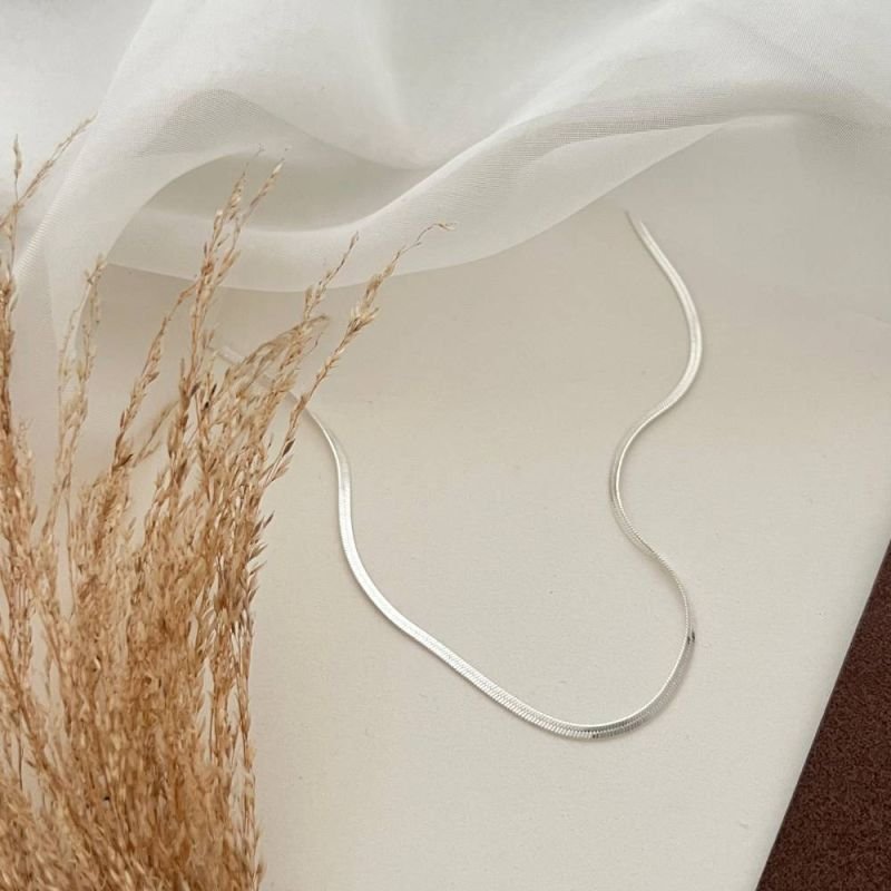 COLAR CHOKER FITA PRATA