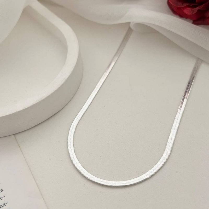 COLAR CHOKER FITA PRATA