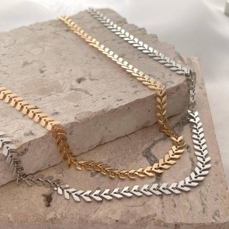COLAR CHOKER FOLHAS