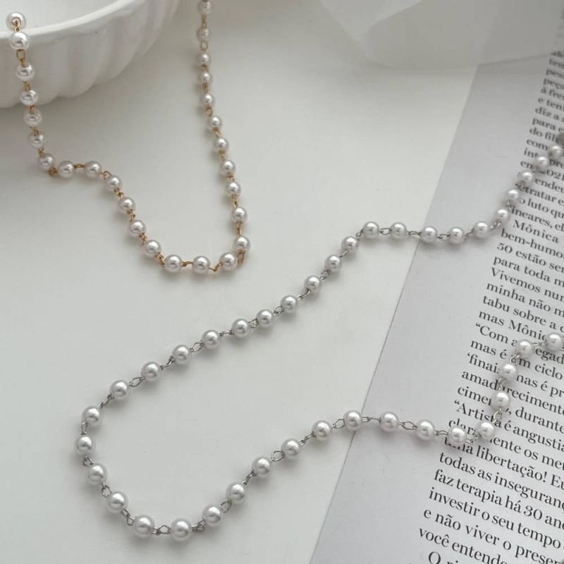 COLAR CHOKER PÉROLAS
