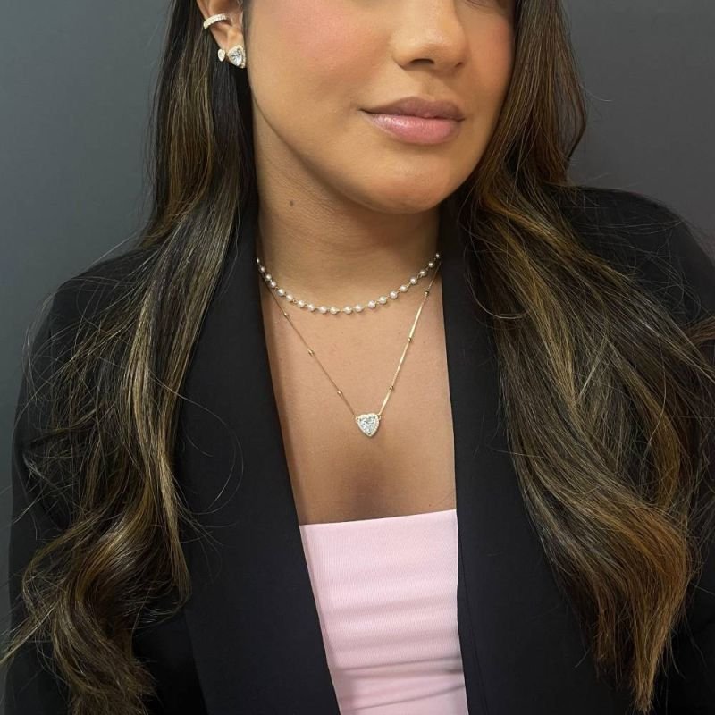 COLAR CHOKER PÉROLAS