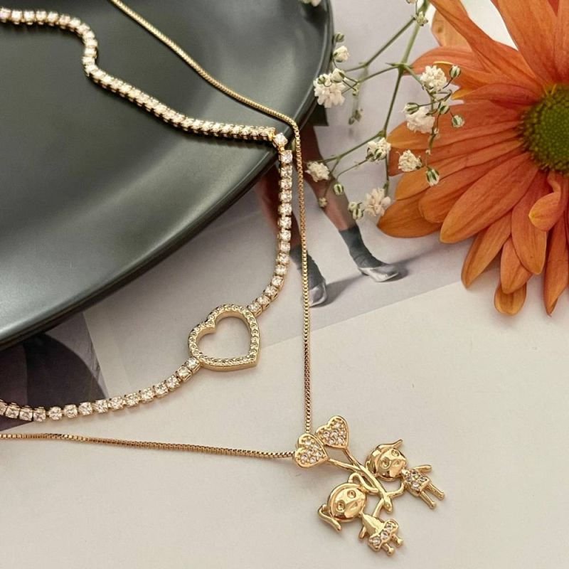 COLAR CHOKER RIVIERA CORAÇÃO