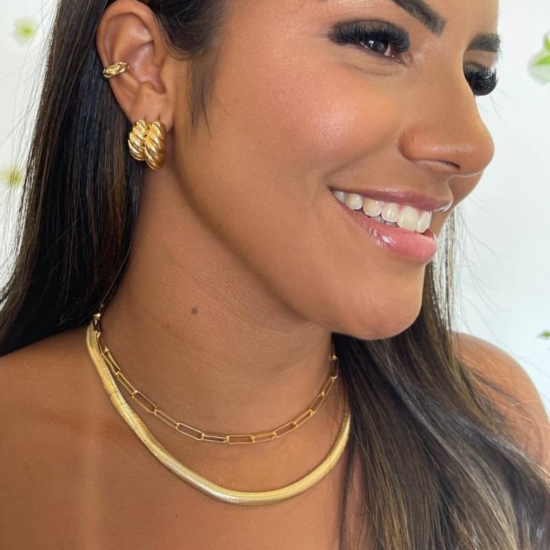 COLAR CHOKER SNAKE