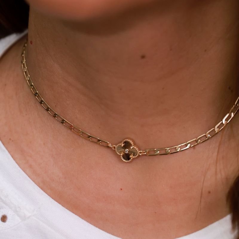 COLAR CHOKER TREVO