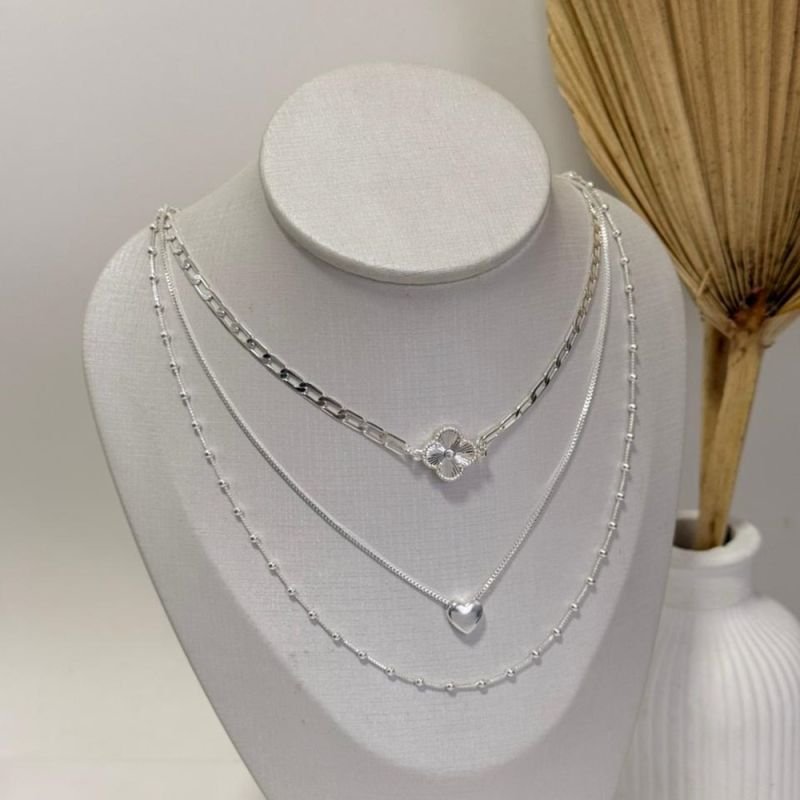 COLAR CHOKER TREVO PRTA