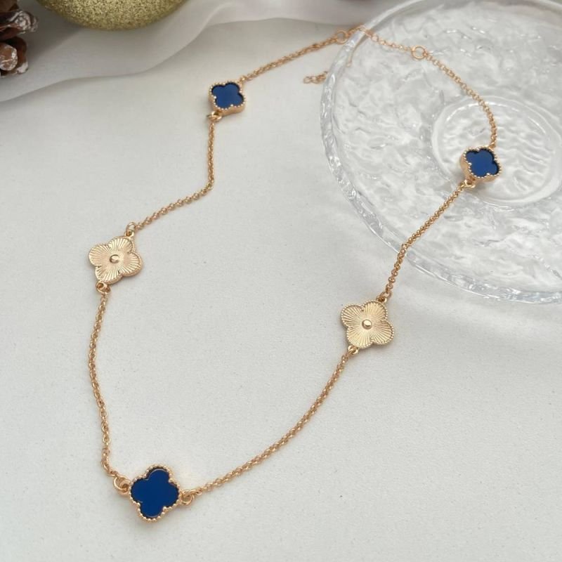COLAR CHOKER VAN CLEEF 5 TREVOS