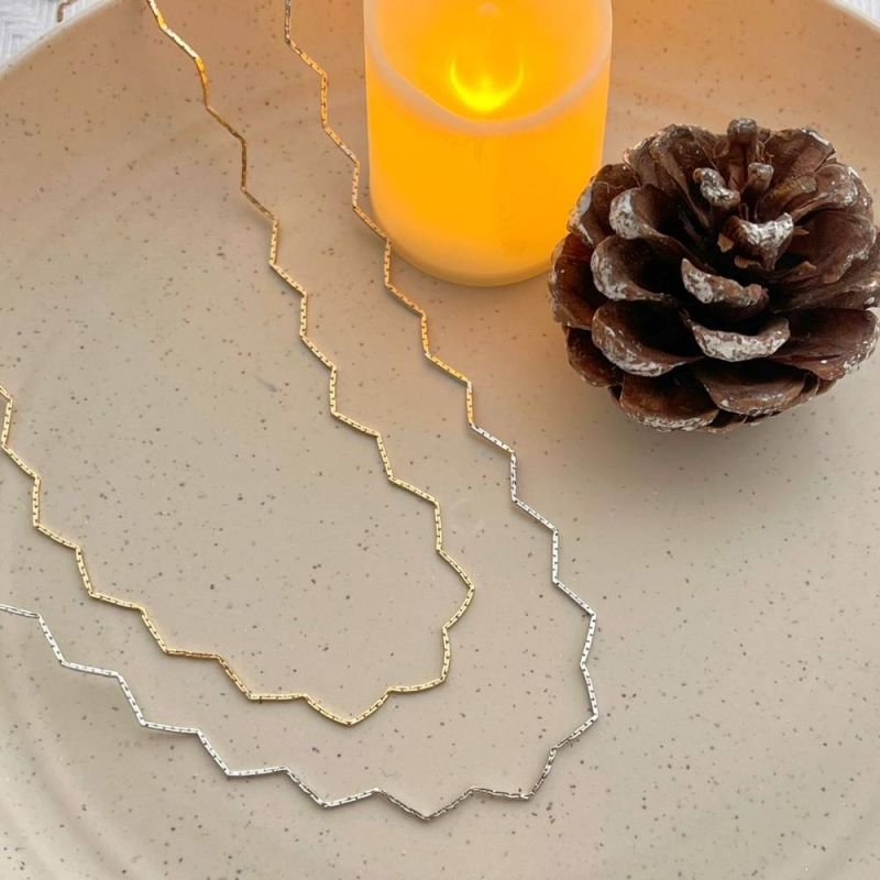 COLAR CHOKER ZIGZAG