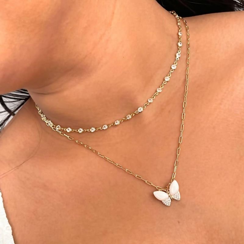COLAR CHOKER ZIRCÔNIAS