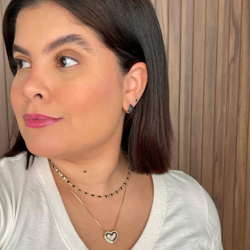 COLAR CHOKER ZIRCÔNIAS
