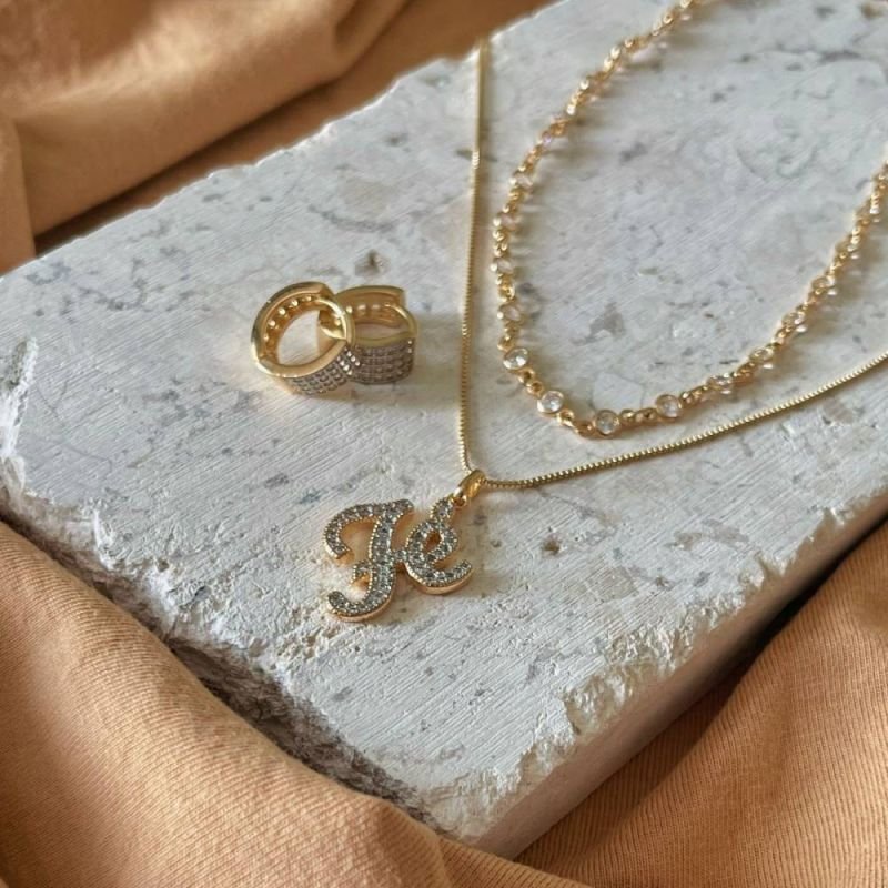COLAR CHOKER ZIRCÔNIAS