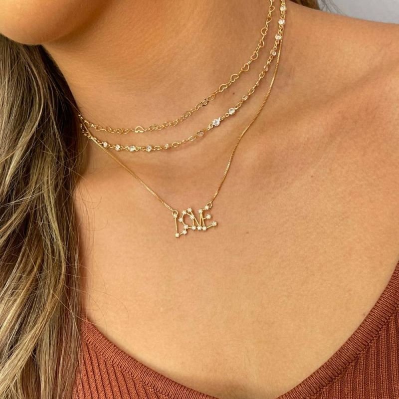 COLAR CHOKER ZIRCÔNIAS