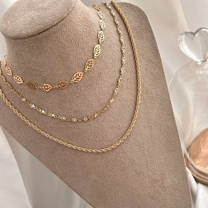 COLAR CHOKER ZIRCÔNIAS