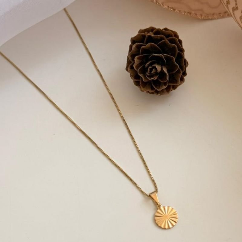 COLAR CIRCULO TEXTURADO