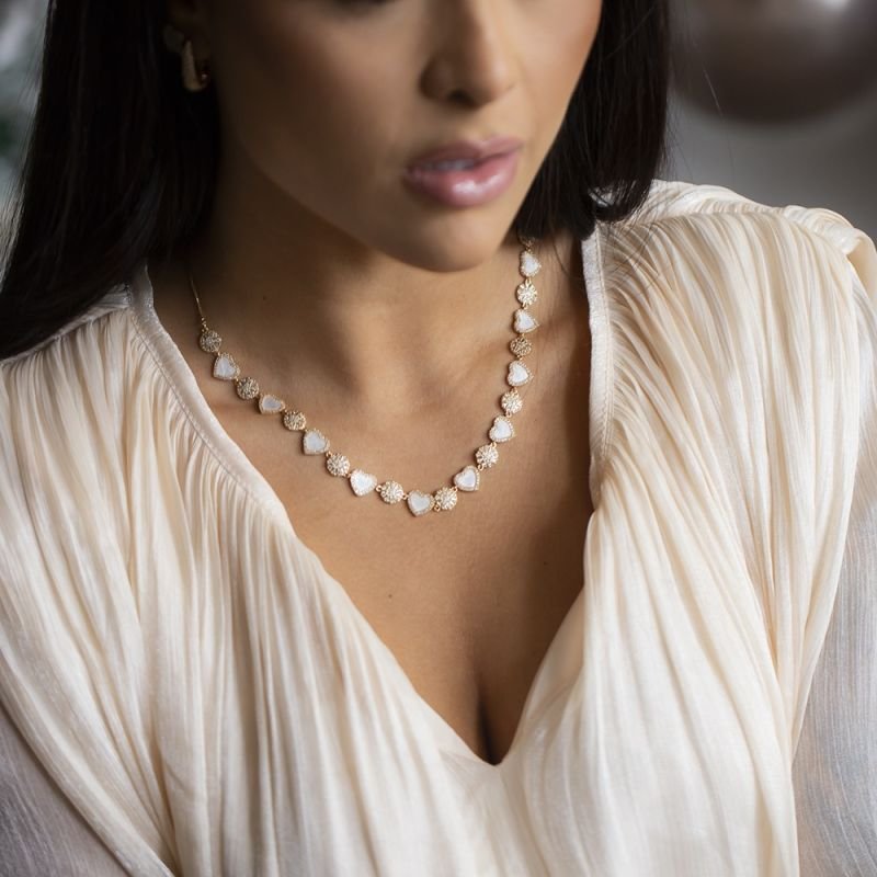 COLAR CORAÇÕES/CIRCULOS