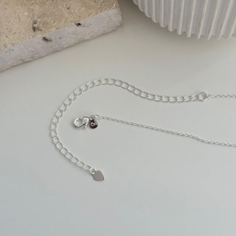 COLAR CORAÇÕES PRATA