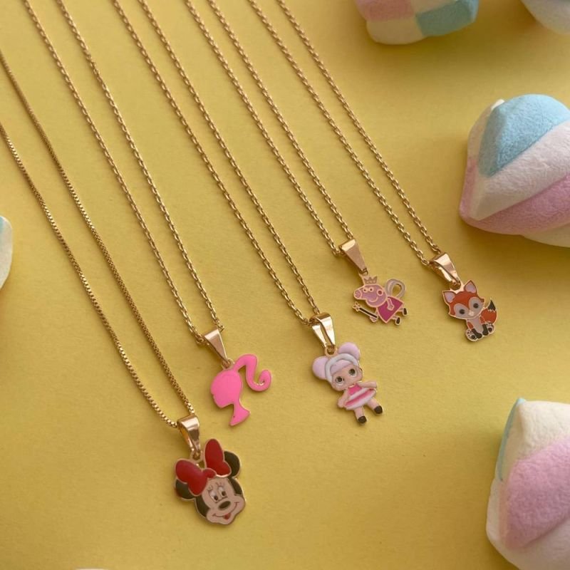 COLAR INFANTIL PERSONAGEM