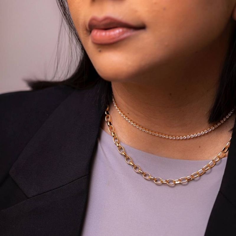 COLAR ELOS ARREDONDADOS