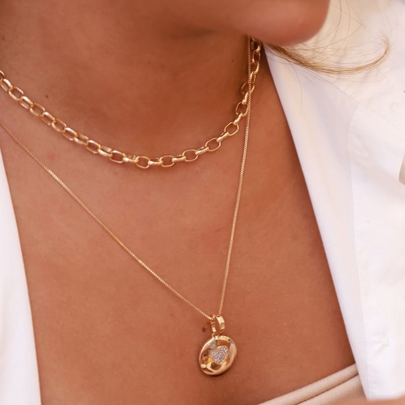 COLAR ELOS ARREDONDADOS