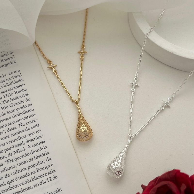 COLAR GOTA PRATA