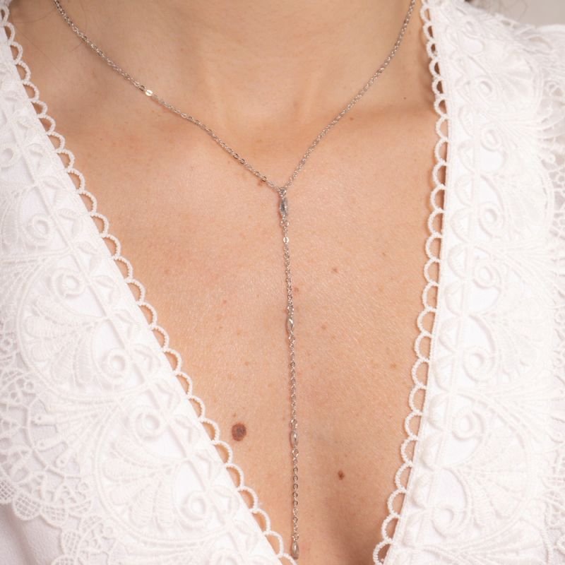 COLAR GRAVATINHA GOTINHA CRISTAL