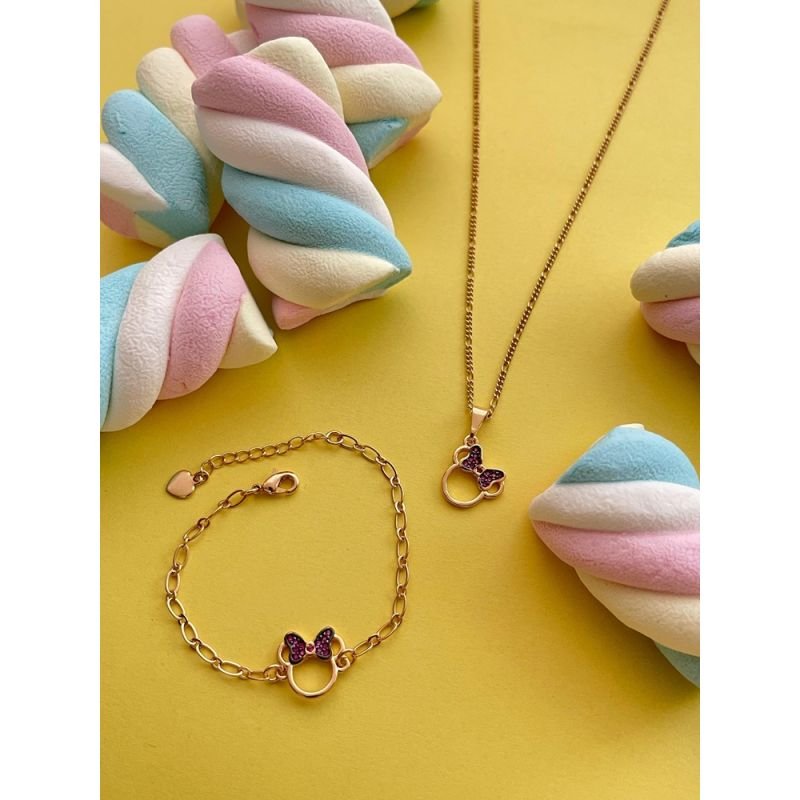 COLAR MINNIE INFANTIL