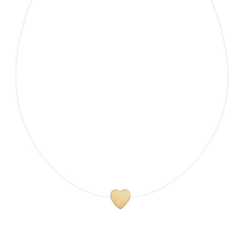 COLAR NYLON CORAÇÃO