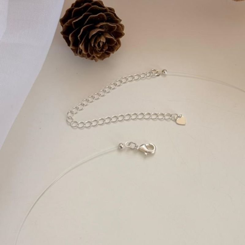 COLAR NYLON LUZ PRATA