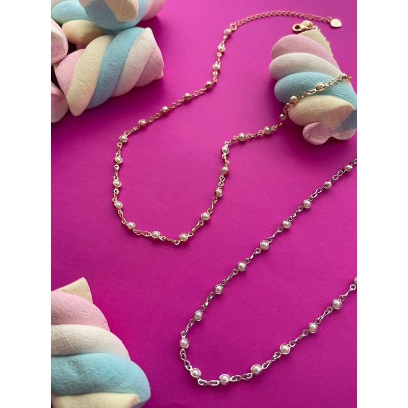 COLAR PÉROLAS INFANTIL