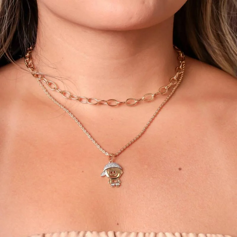 COLAR PINGENTE FILHO(A)