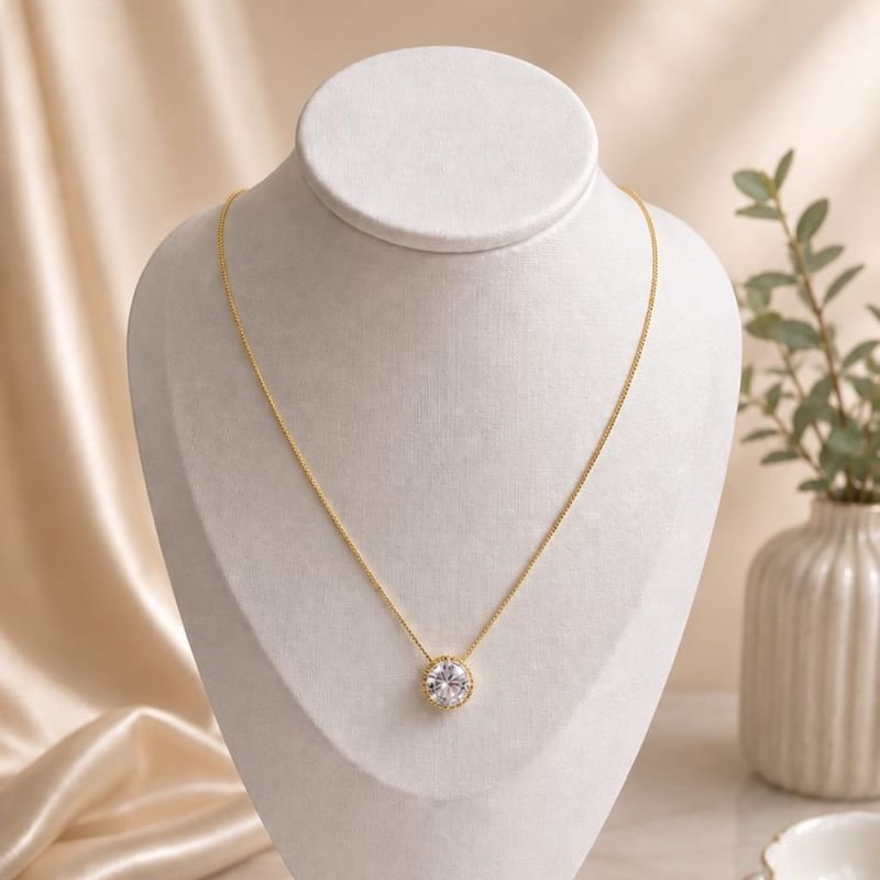 COLAR REDONDO CRISTAL
