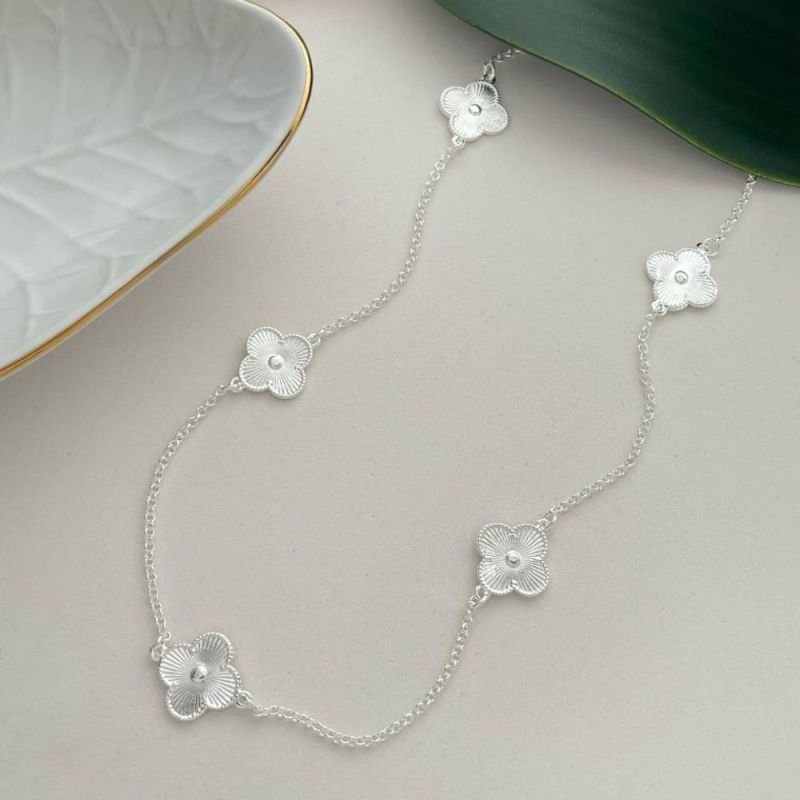 COLAR VAN CLEEF PRATA