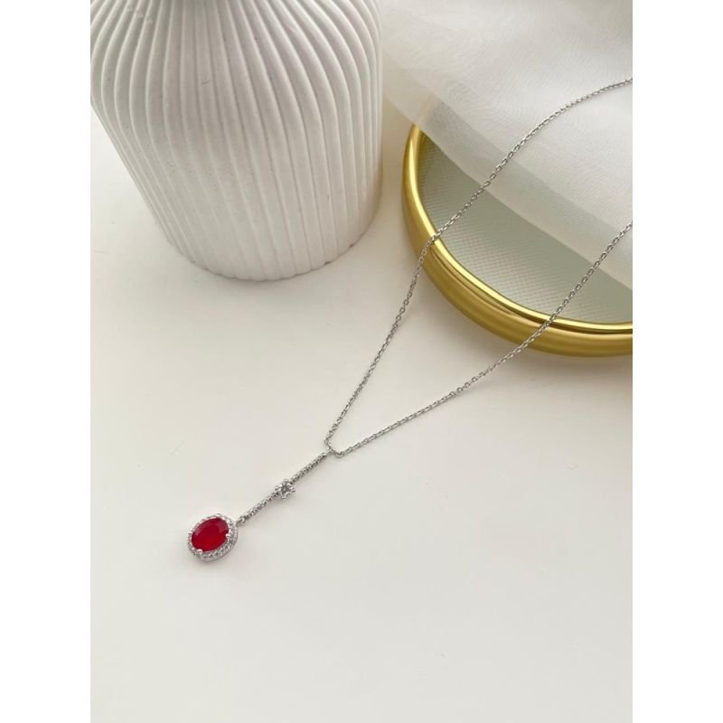 COLAR ZIRCONIAS E PEDRAS