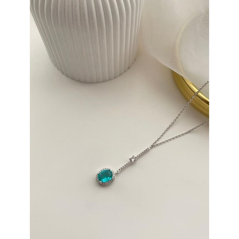 COLAR ZIRCONIAS E PEDRAS