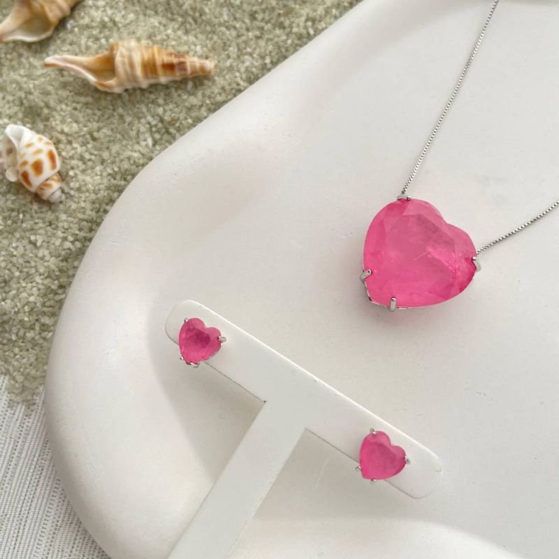 CONJUNTO CORAÇÃO PEDRA