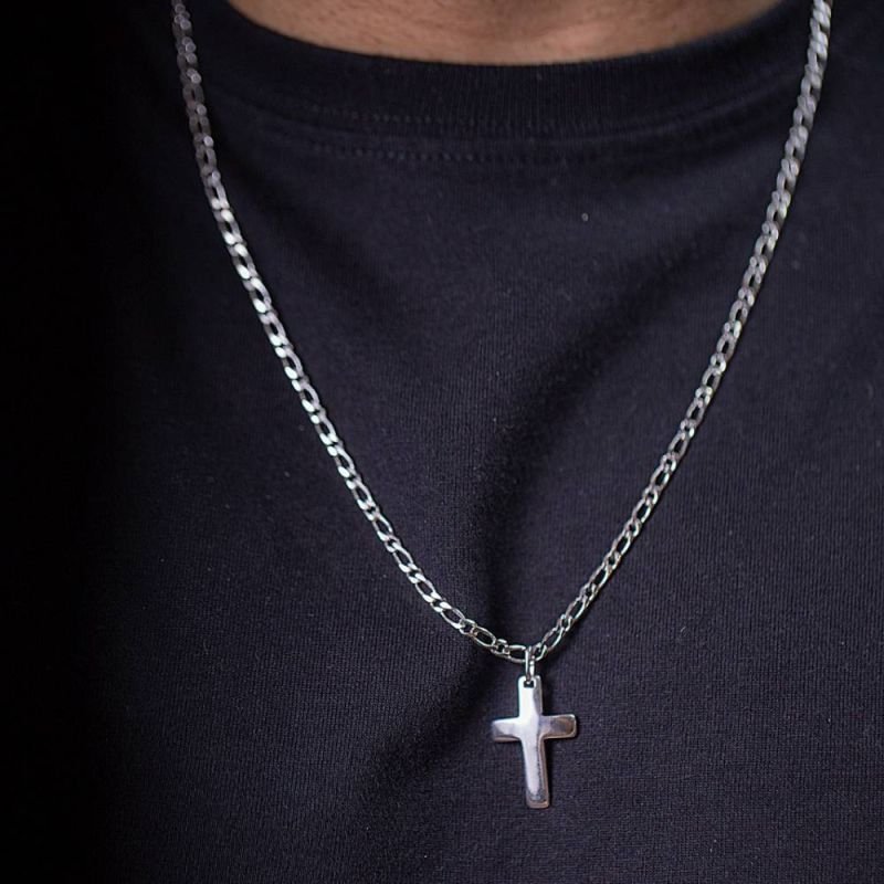 PINGENTE CRUZ BOLEADA LISA