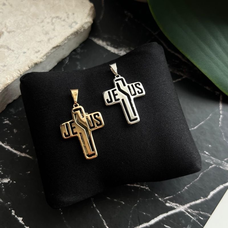 PINGENTE CRUZ JESUS