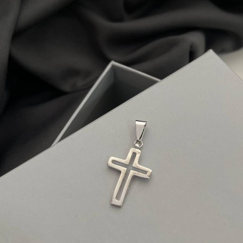 PINGENTE CRUZ VAZADA