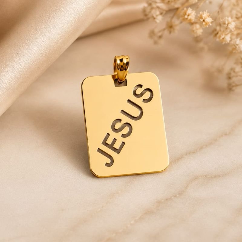 PINGENTE PLACA JESUS