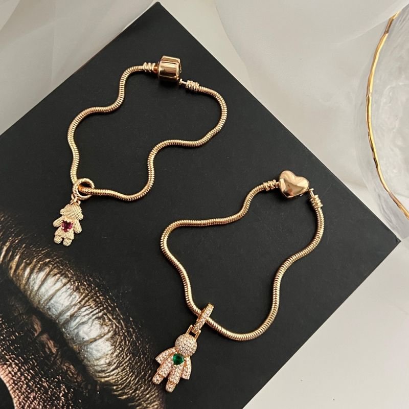 PULSEIRA BERLOQUE FECHO CORAÇÃO 18 CM