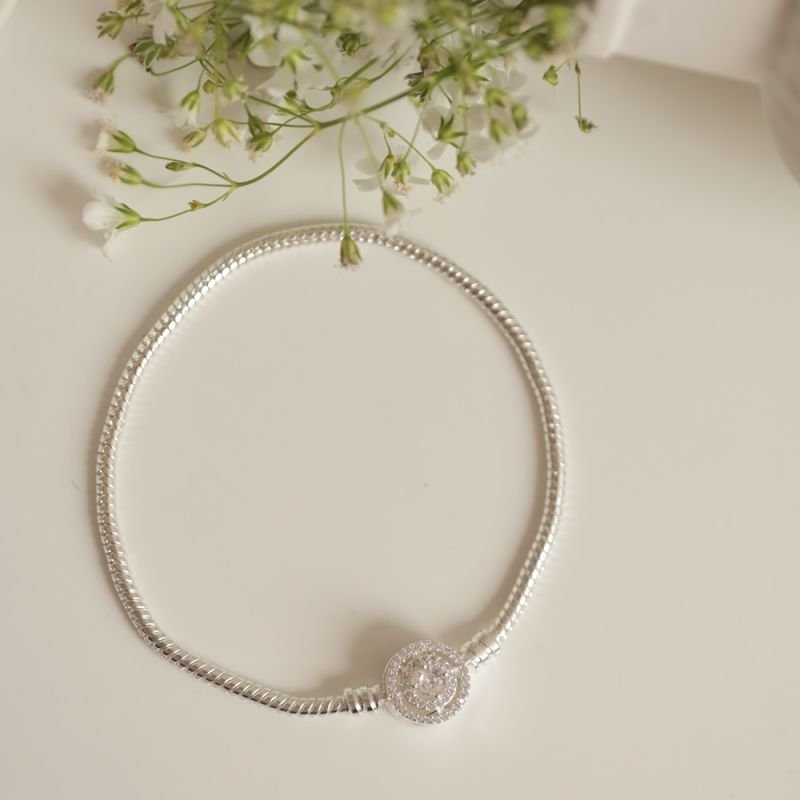 PULSEIRA CIRCULO PRATA