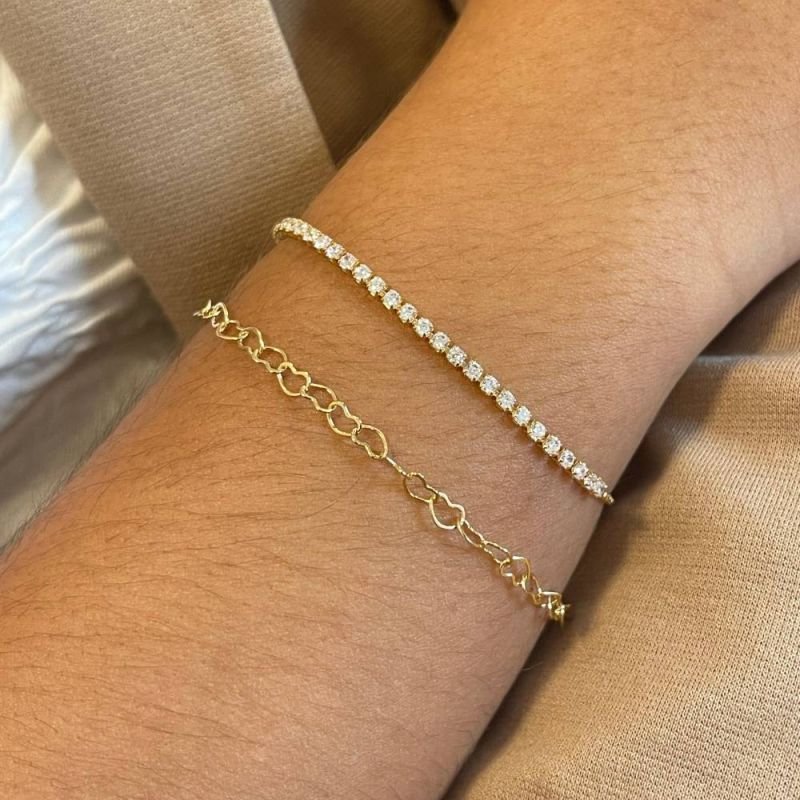 PULSEIRA CORAÇÕES FINA