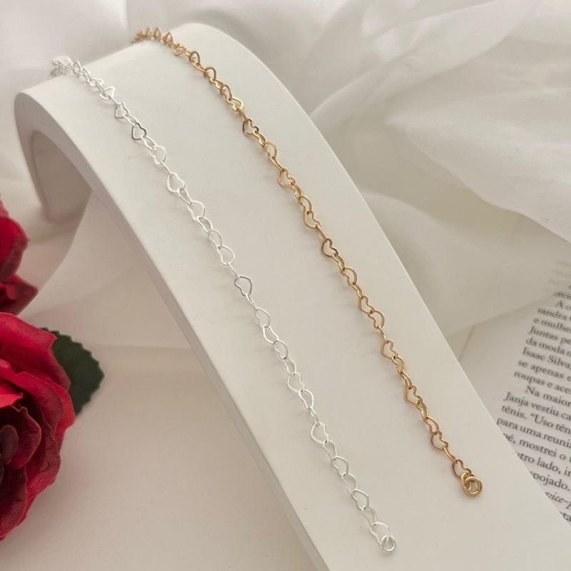 PULSEIRA CORAÇÕES FINA
